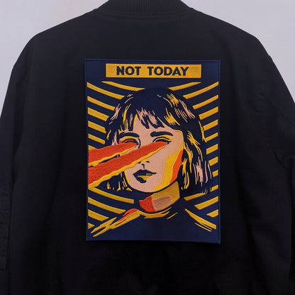Grand écusson arrière « Not Today »