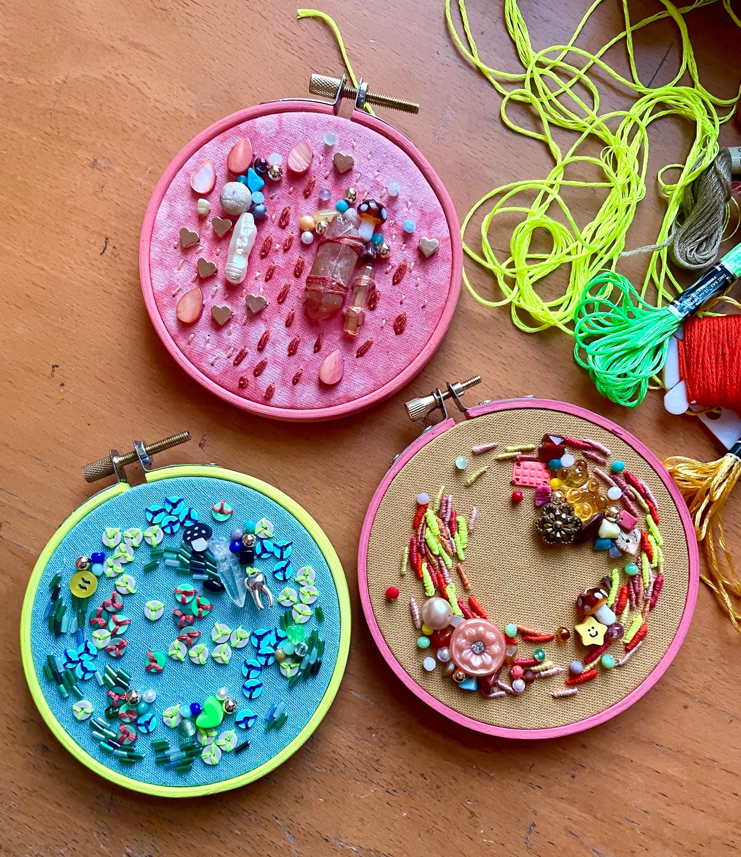 Workshop - Creative embroidery for all levels with Une Raton