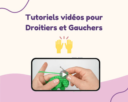 Crochetmilie - Kit de crochet - Bro le Dino