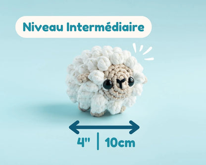 Kit de crochet - La Brebis (niveau 3) - Crochetmilie