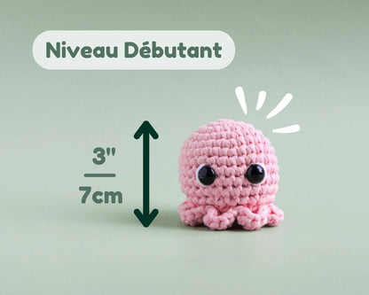 Crochetmilie - Kit de crochet - La pieuvre