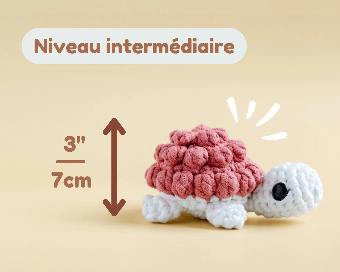 Crochetmilie - Kit de crochet - La tortue