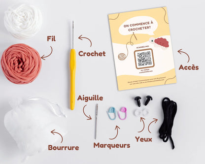 Crochetmilie - Kit de crochet - La tortue