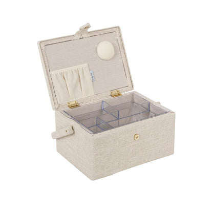 Boîte à couture brodée - Tournesol
