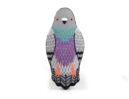 Pigeon - Kit peluche à broder (niveau 2) - KIRIKI PRESS