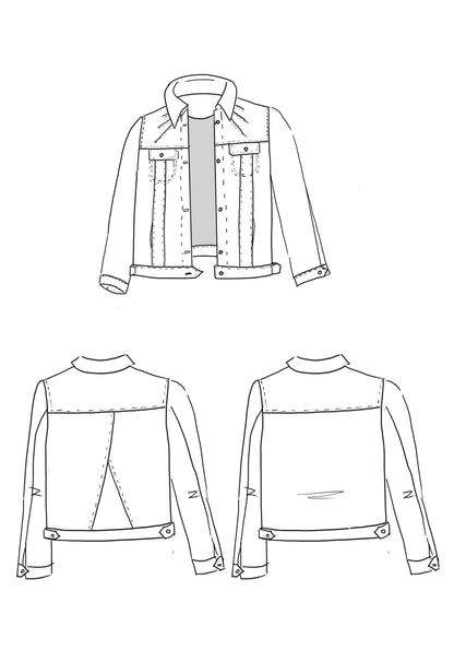 Blouson Pilar - Patron papier - Maison Fauve