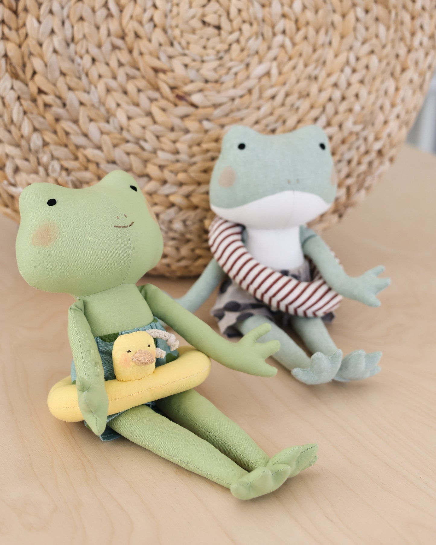 Frog Soft Toy Sewing Pattern