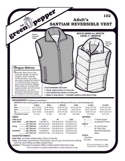 image of cover for sewing pattern