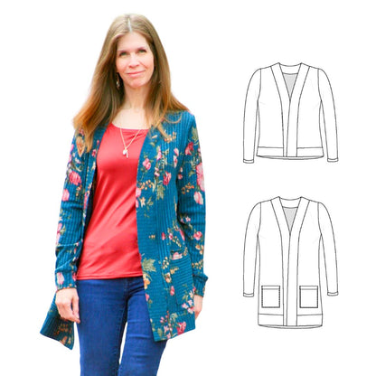 Harper classic knit cardigan and duster 