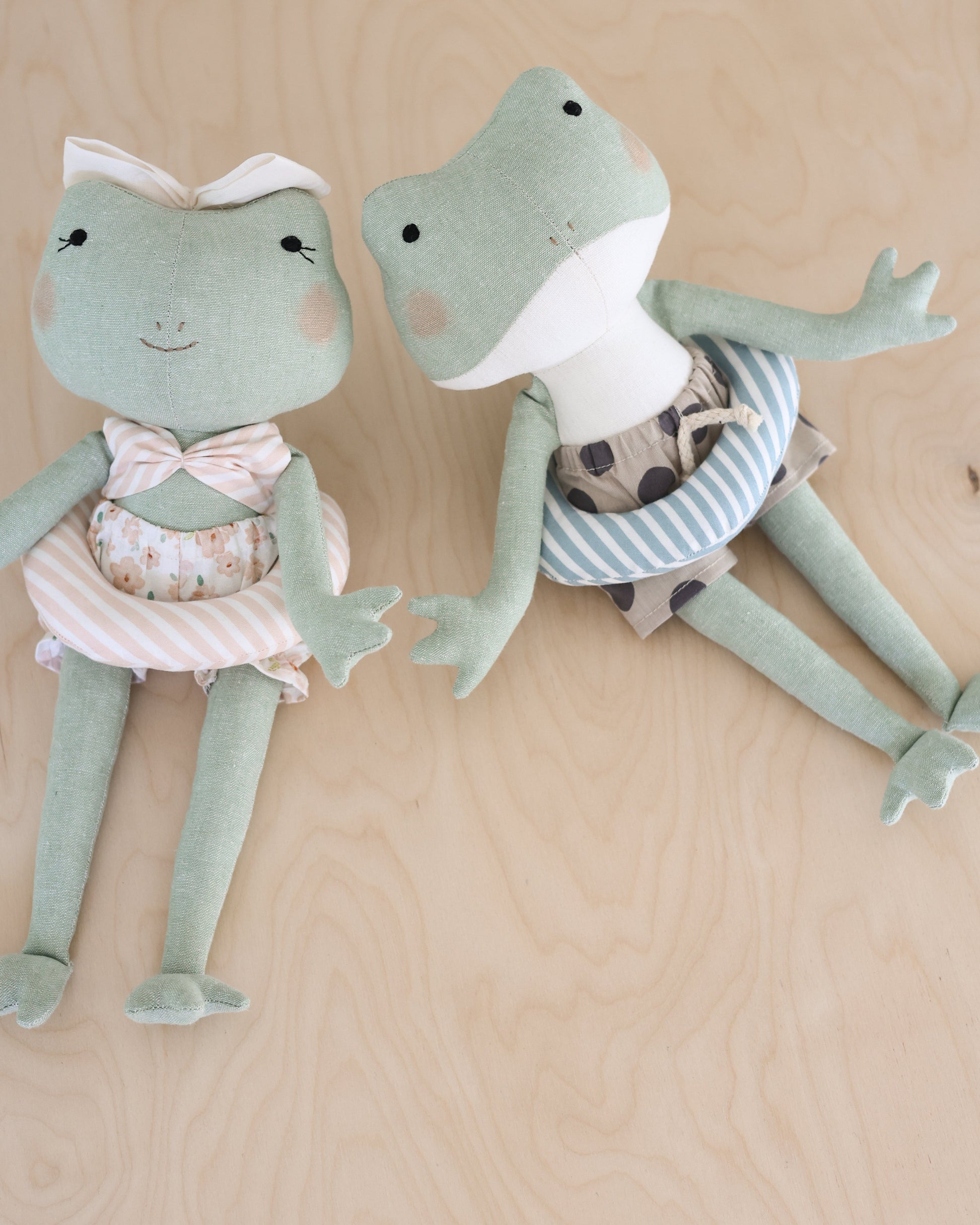 Frog Soft Toy Sewing Pattern