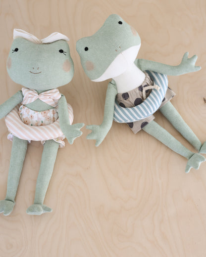 Frog Soft Toy Sewing Pattern