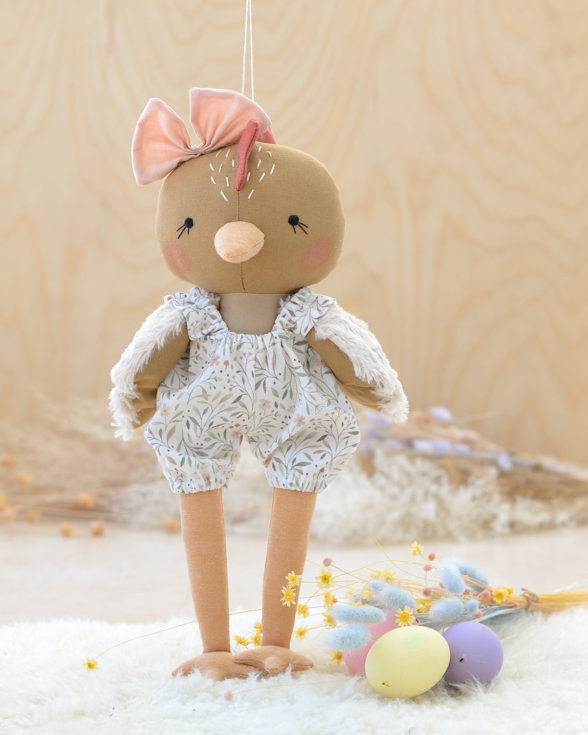 Sewing Pattern - Chick / Chicken doll