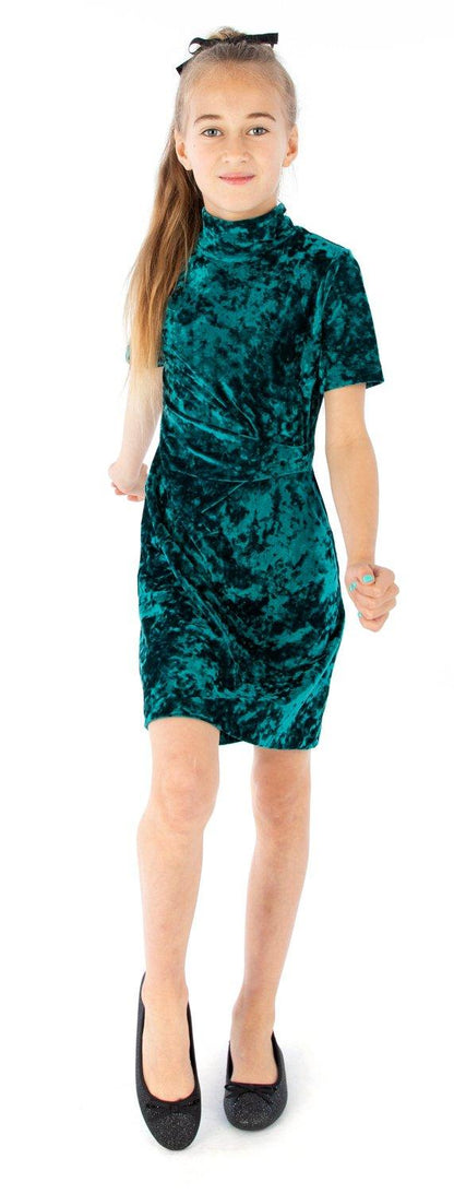 Jalie 3997 - RACHEL DRESS - View B, Option 1 with mock neck (free bonus)