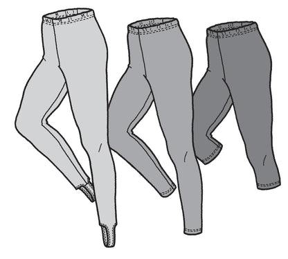 406 – Adult's Sport Tights Pattern