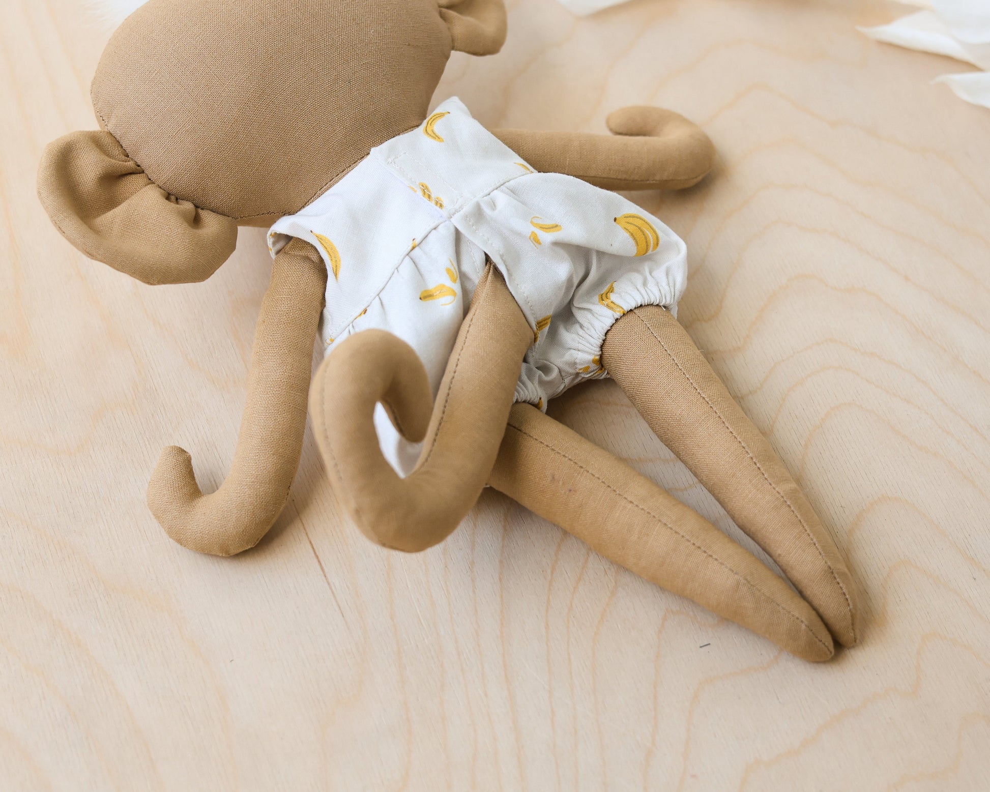 Monkey Soft Toy Sewing Pattern