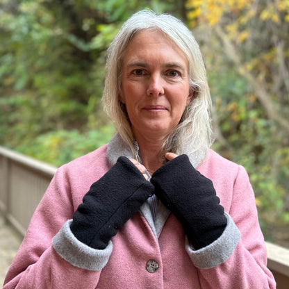 548 – Lined Stretch Mittens or Handwarmers Pattern