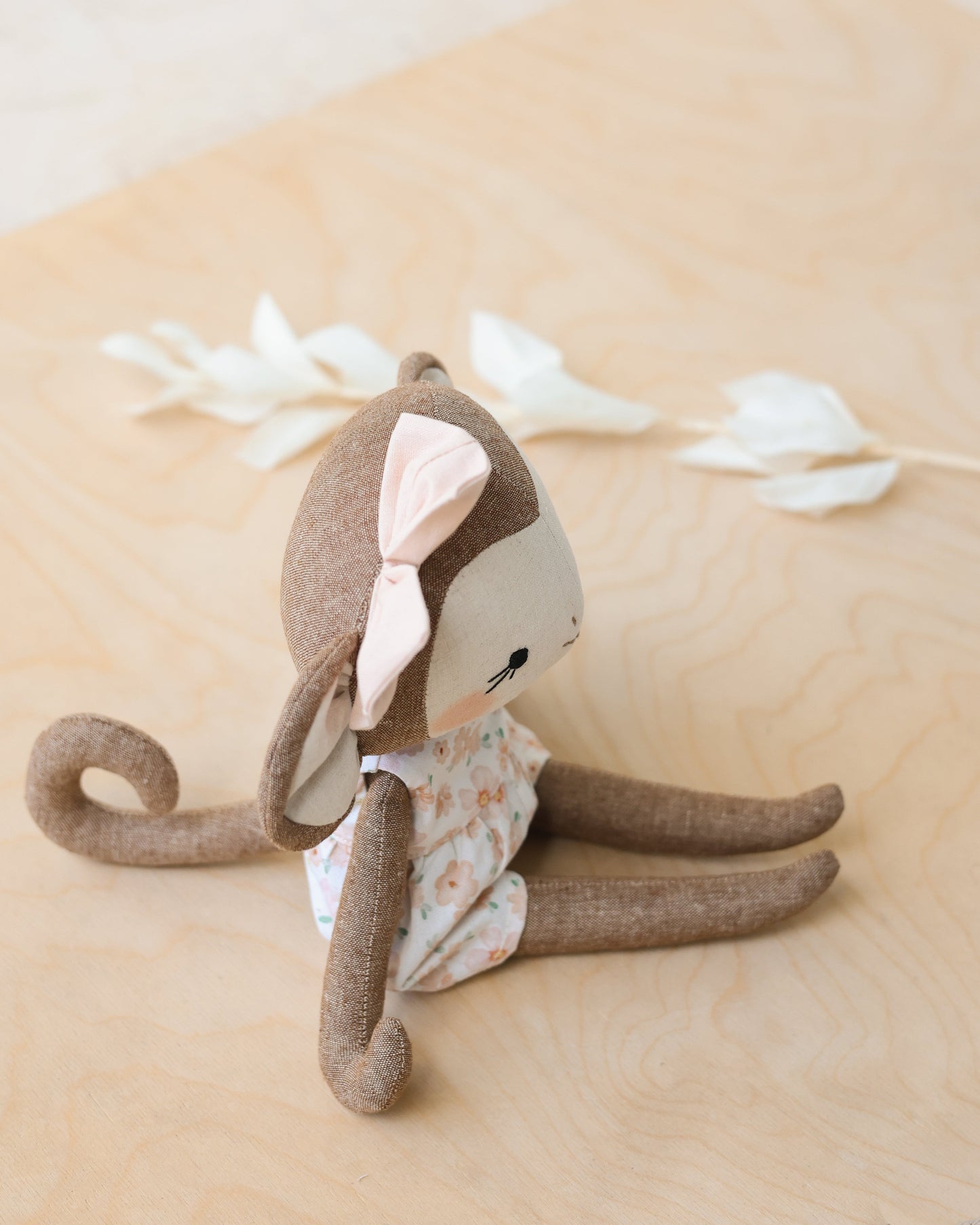 Monkey Soft Toy Sewing Pattern