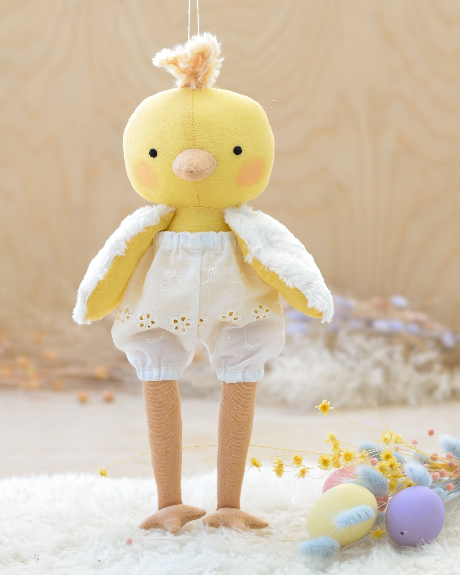 Sewing Pattern - Chick / Chicken doll