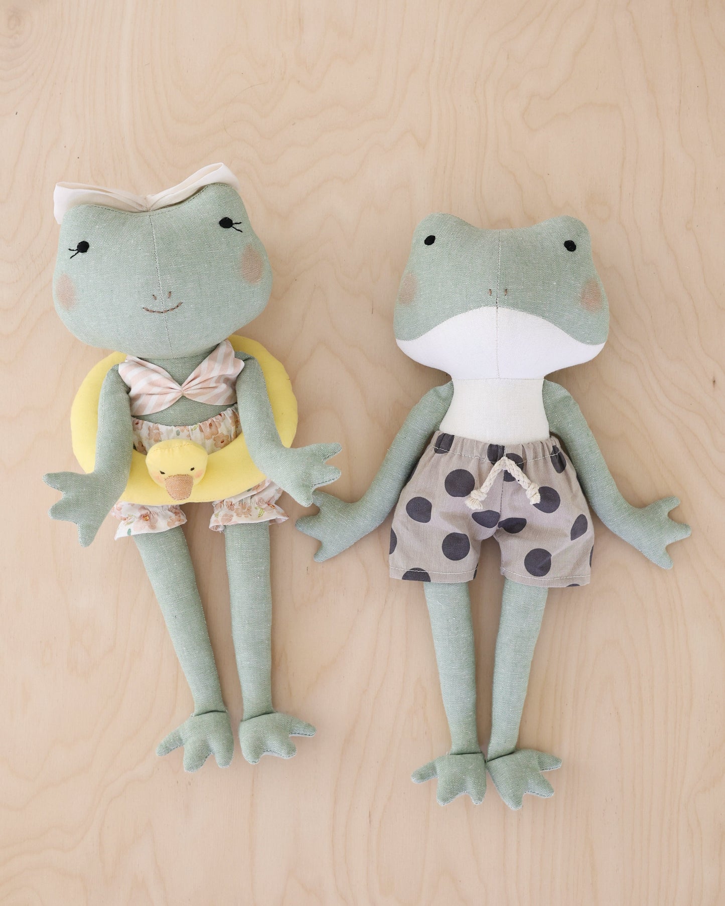 Frog Soft Toy Sewing Pattern