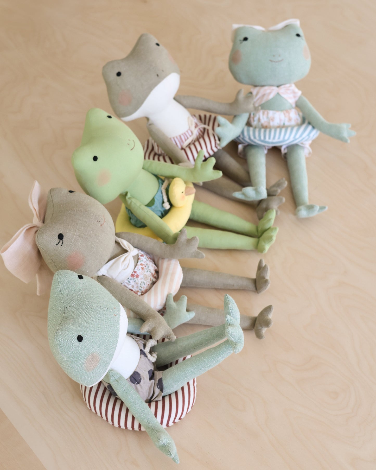 Frog Soft Toy Sewing Pattern
