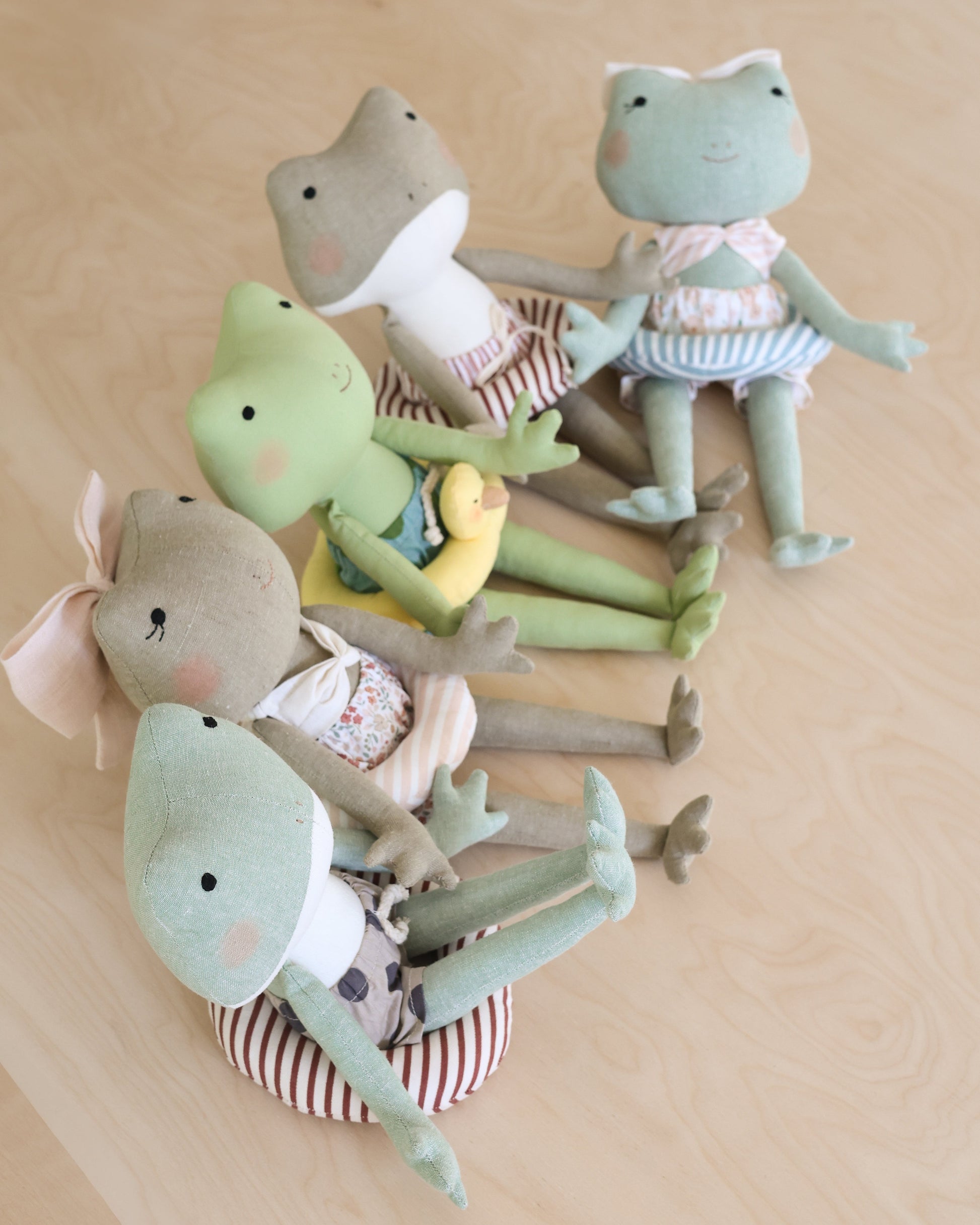 Frog Soft Toy Sewing Pattern