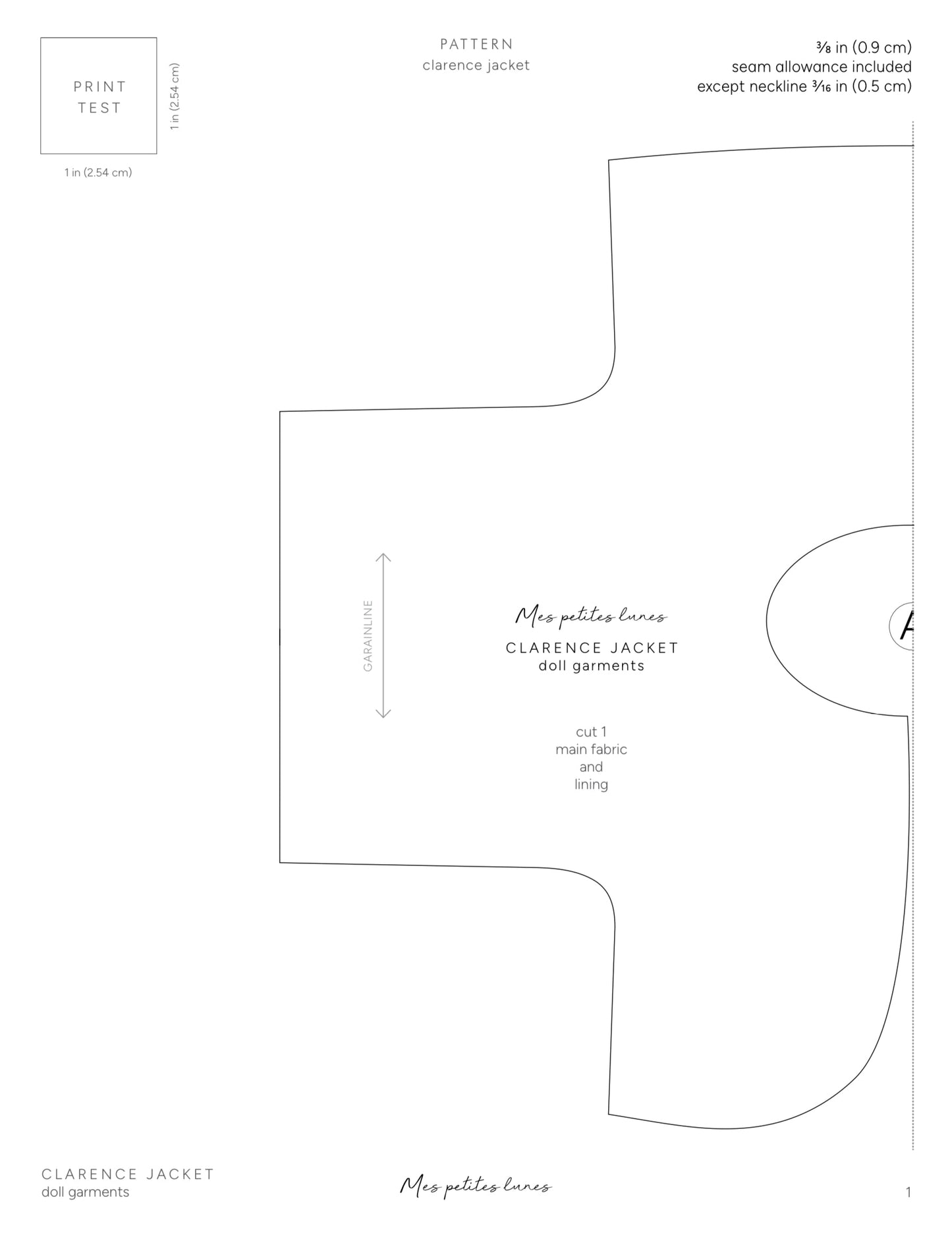 Sewing Pattern - Snowman doll