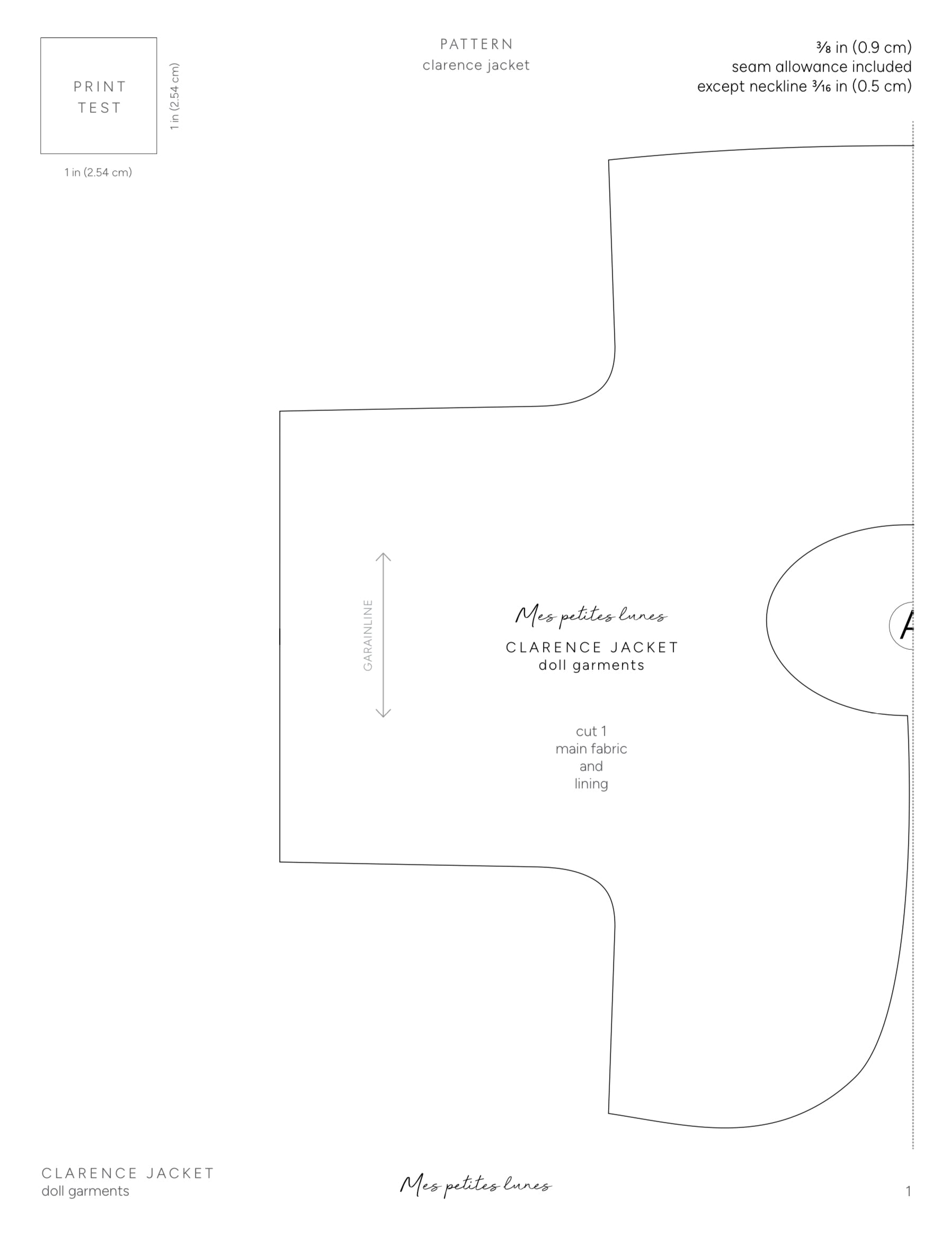 Sewing Pattern - Snowman doll