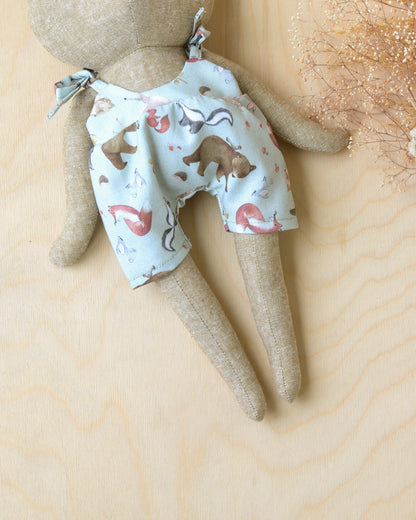 Sewing Pattern Bear, Lion, Panda Stuffed Animal