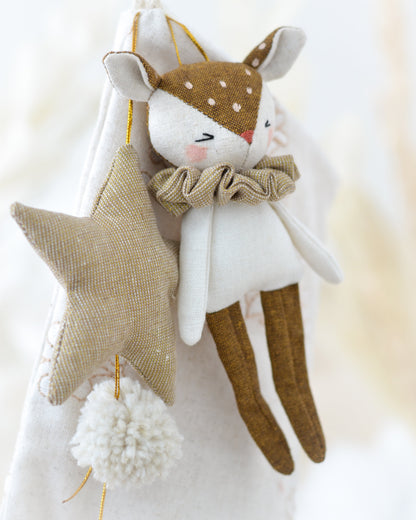 Sewing pattern - Christmas stocking with ornements