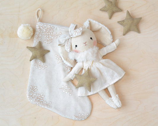 Sewing pattern - Christmas stocking with ornements