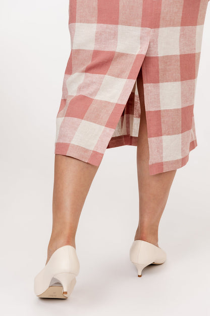 ASTERI button down dress & vest