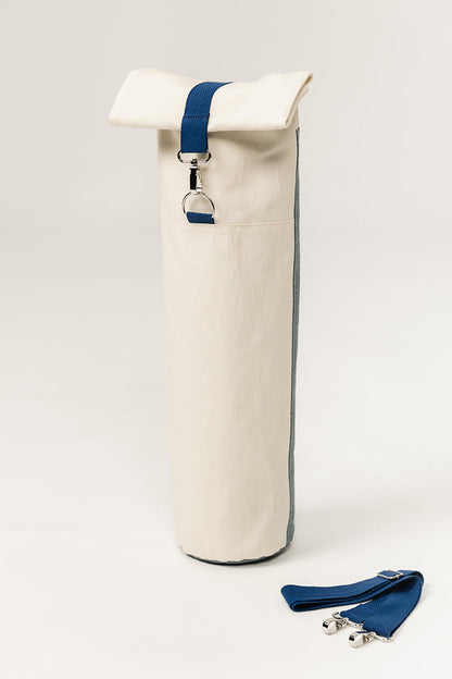 Cylinder-shaped yoga mat bag sewing pattern