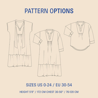 Aurora Dress Sewing Pattern Wardrobe By Me