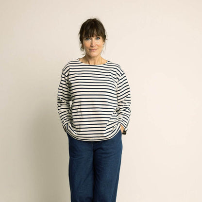 Boatneck Blouse sewing pattern Wardrobe By Me