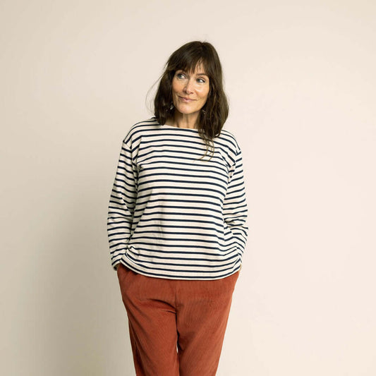 Boatneck Blouse sewing pattern Wardrobe By Me