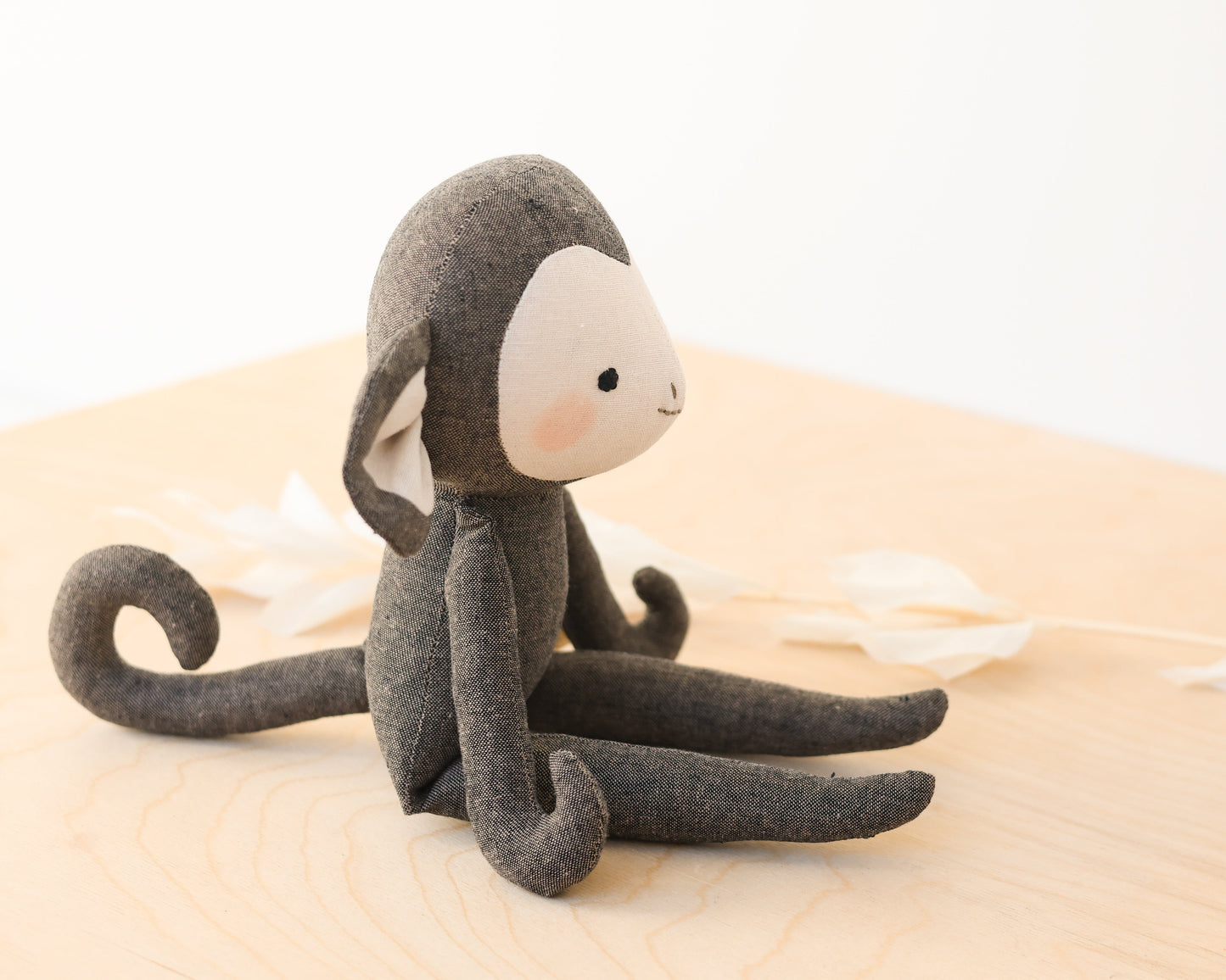 Monkey Soft Toy Sewing Pattern
