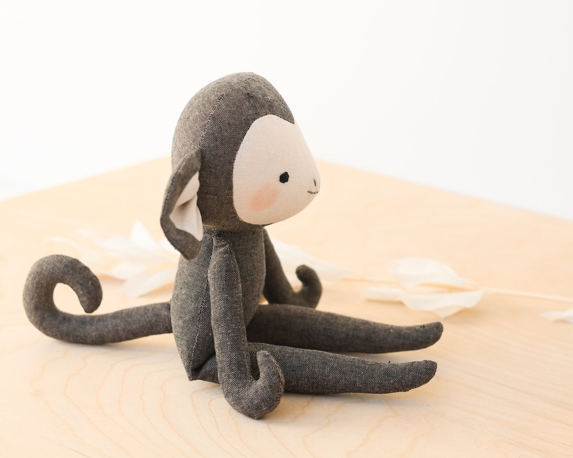 Monkey Soft Toy Sewing Pattern