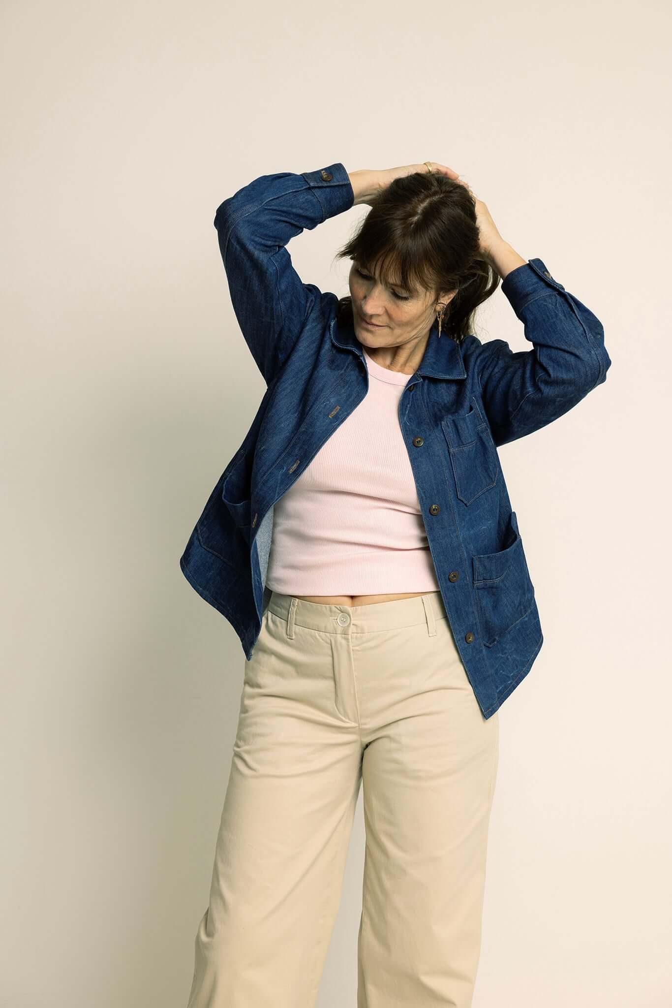 Canvas Jacket sewing pattern Wardrobe By Me