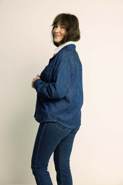 Canvas Jacket sewing pattern Wardrobe By Me