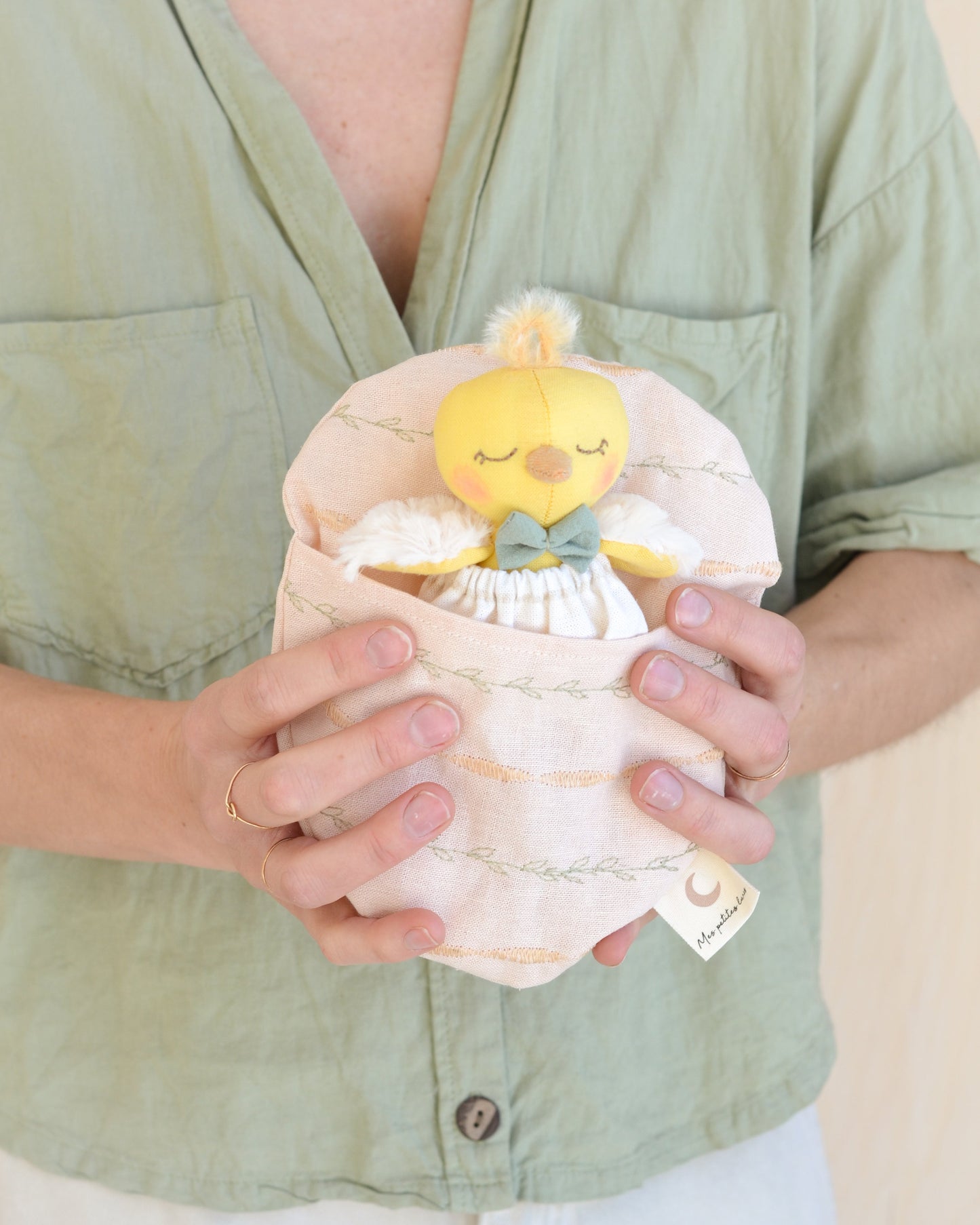 Sewing Pattern - Mini Chick doll + Easter egg bed