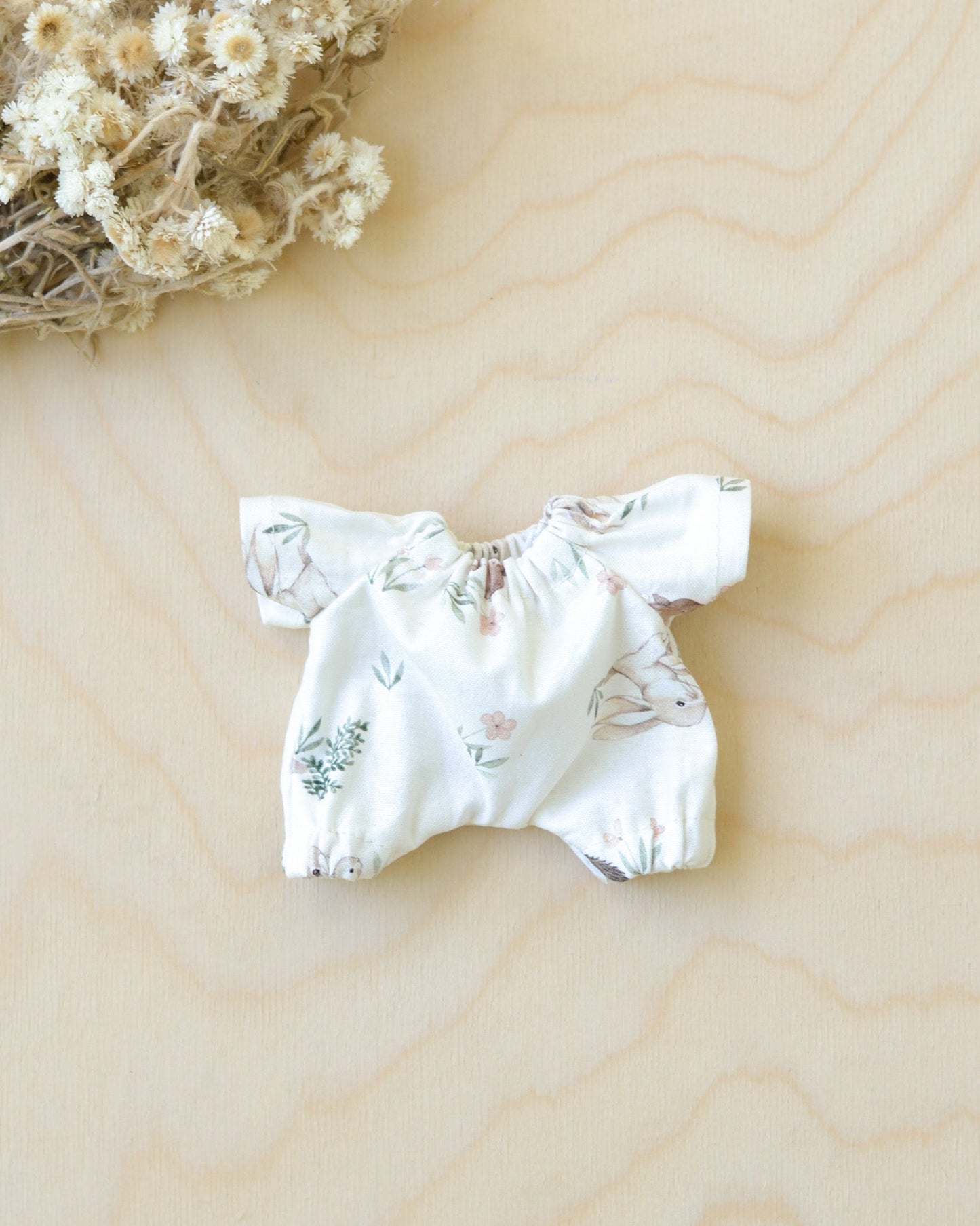 Sewing Pattern for Bunny Stuffed Animal + Carrot Bed