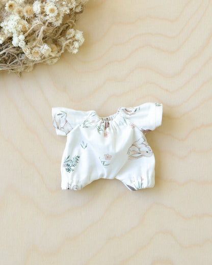 Sewing Pattern for Bunny Stuffed Animal + Carrot Bed