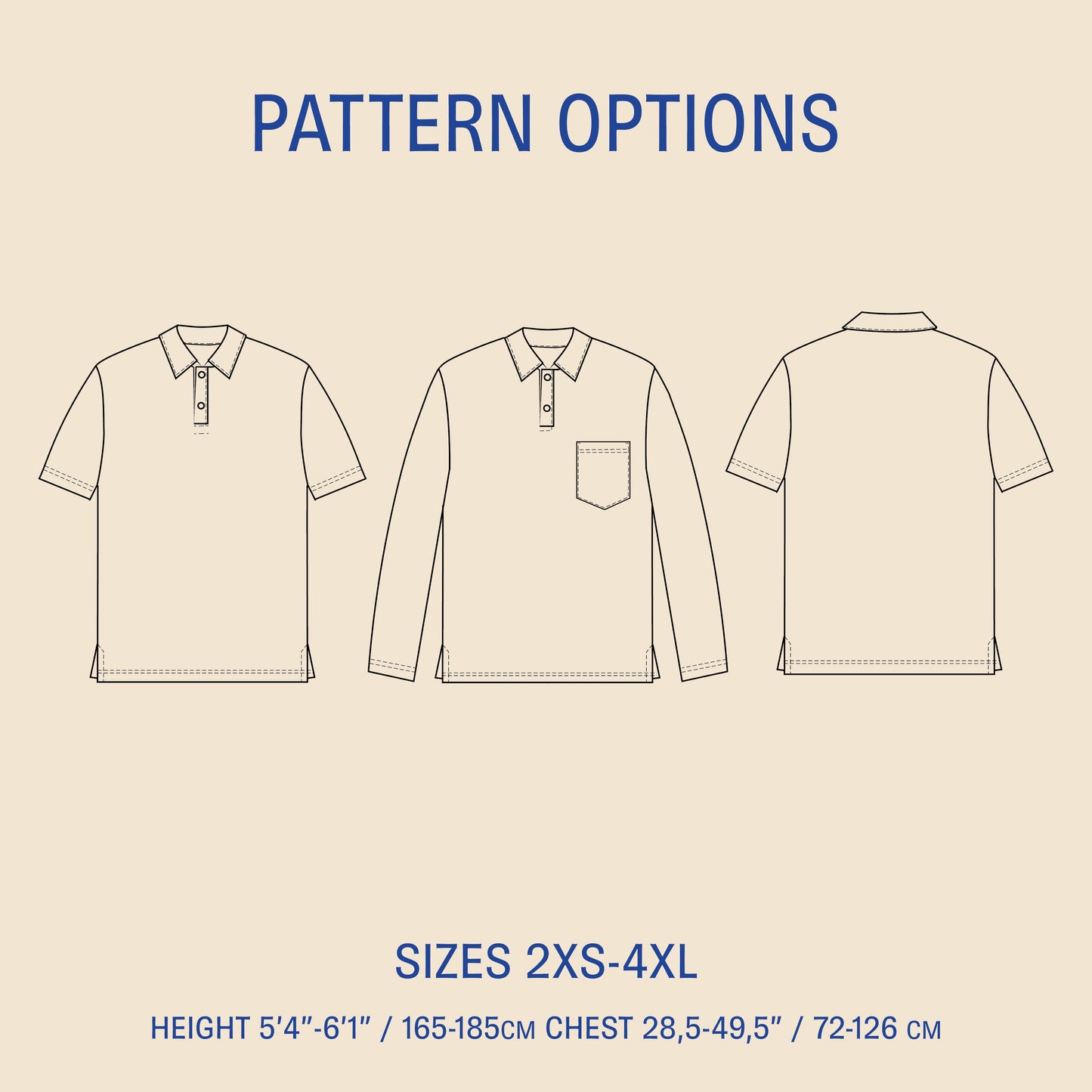 Polo shirt Sewing Pattern
