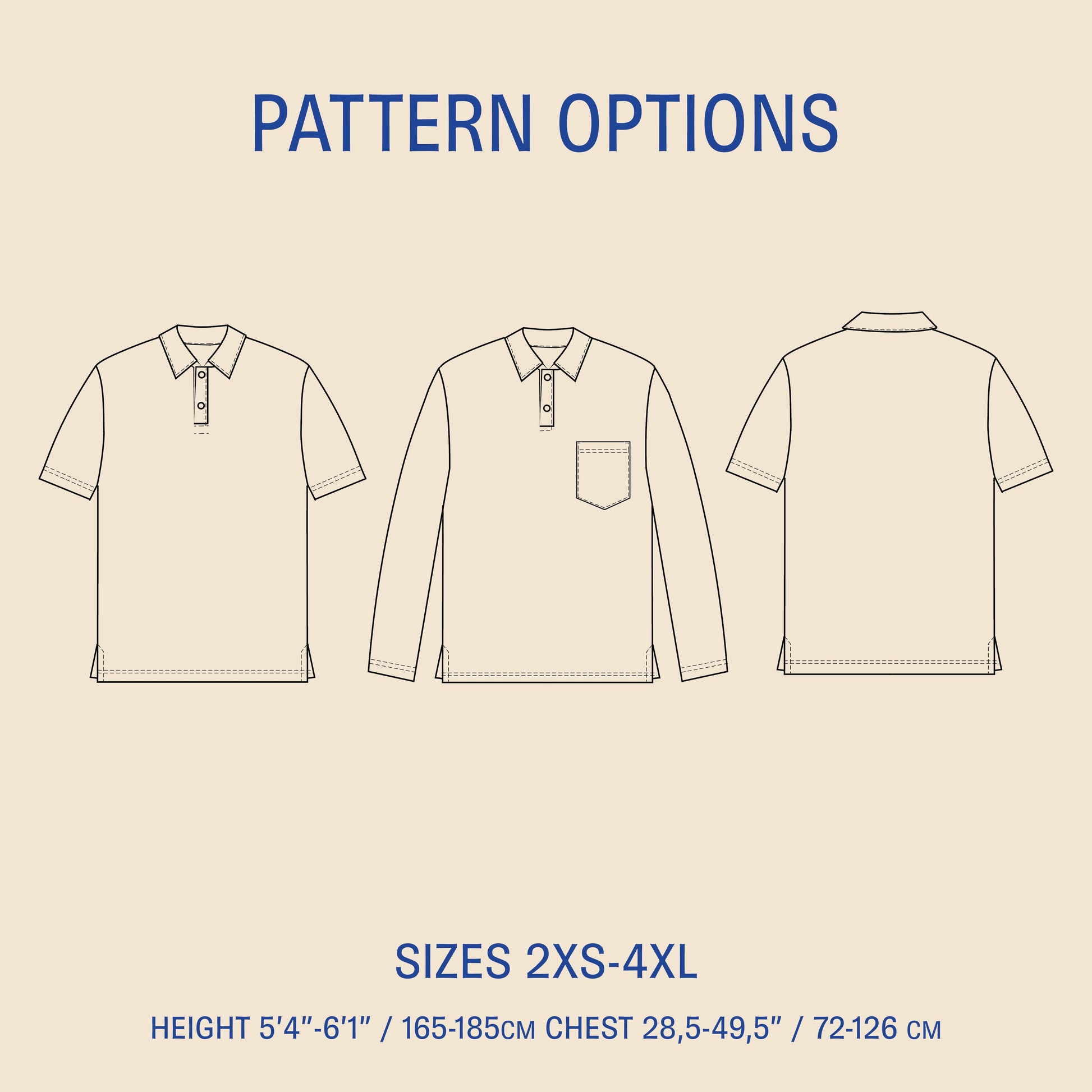 Polo shirt Sewing Pattern