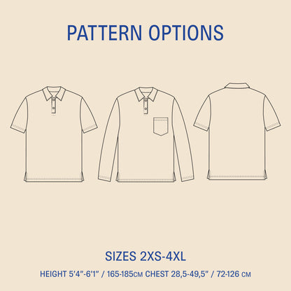 Polo shirt Sewing Pattern