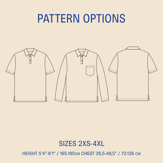 Polo shirt Sewing Pattern