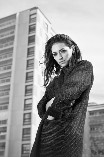 Oversized cardigan sewing pattern