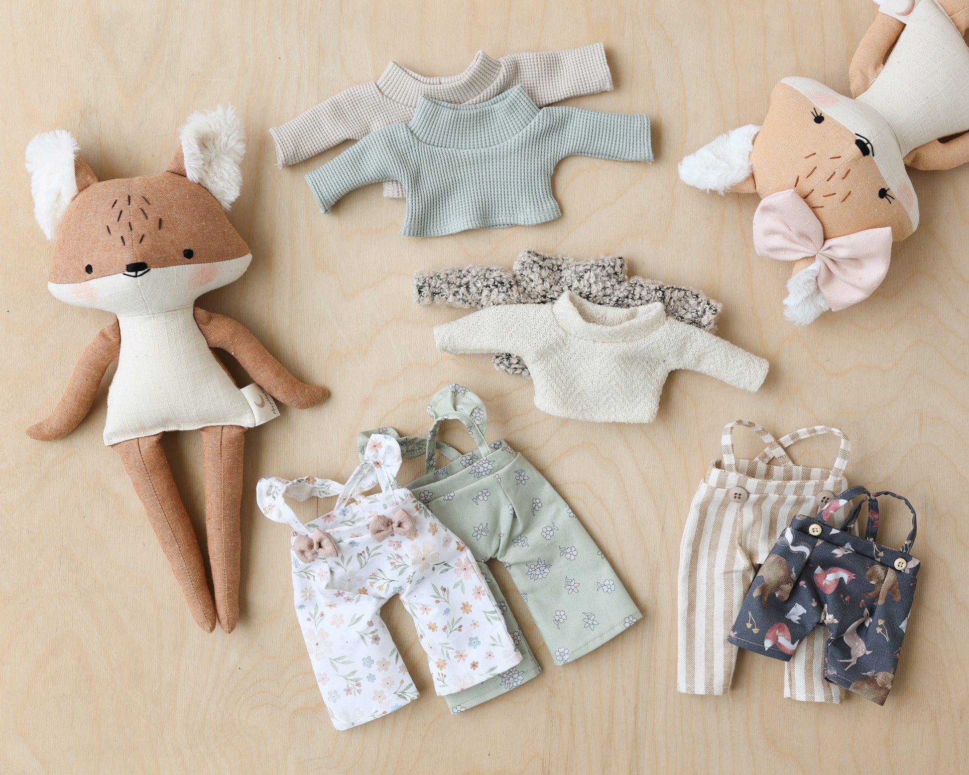 Fox Stuffed Animal Sewing Pattern