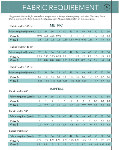 Eira top PDF Pattern - Ploen Patterns