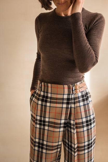 Pantalon tailleur portefeuille Hugo